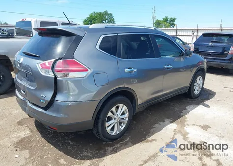 2014 Nissan Rogue Sv из США, поврежденный, VIN 5N1AT2MT2EC865047